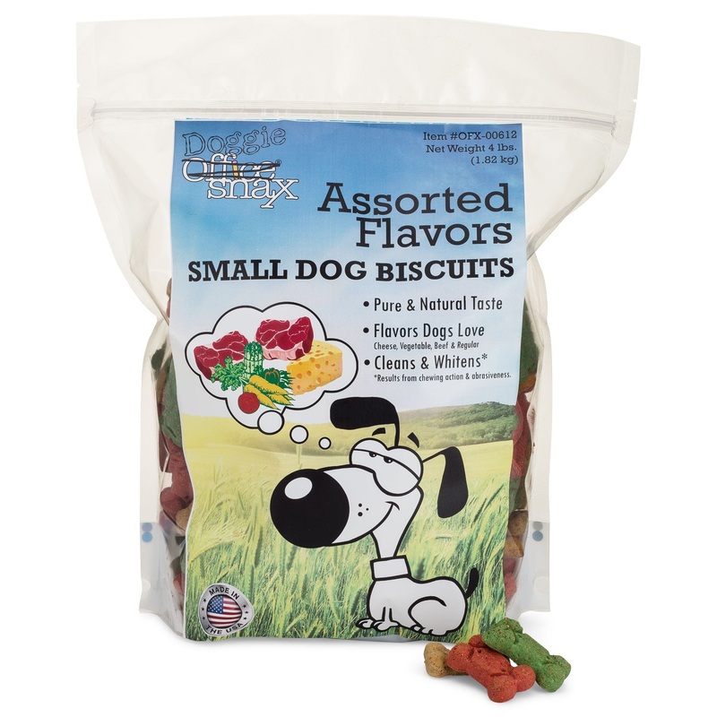 DOGGIE BISCUITS, ASSORTED, 4 LB BAG