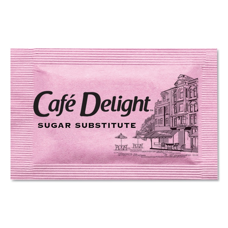 PINK SWEETENER PACKETS, 0.08 G PACKET, 2000 PACKETS/BOX