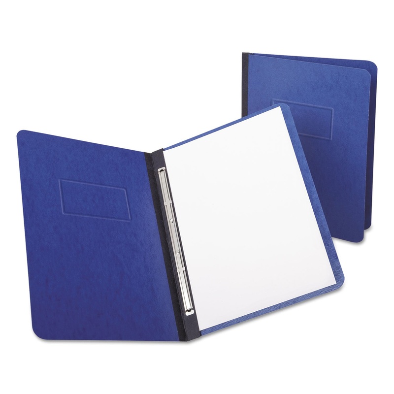 Pressguard Report Cover, Prong Clip, Letter, 3″ Capacity, Dark Blue