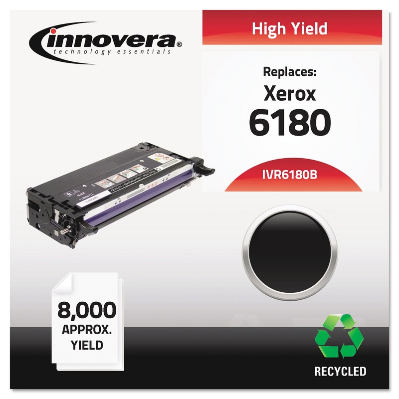 REMANUFACTURED 113R00726 (6180) HIGH-YIELD TONER, 8000 PAGE-YIELD, BLACK