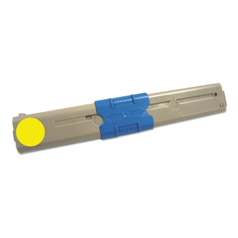 REMANUFACTURED 44469719 HIGH-YIELD TONER, 5000 PAGE-YIELD, YELLOW
