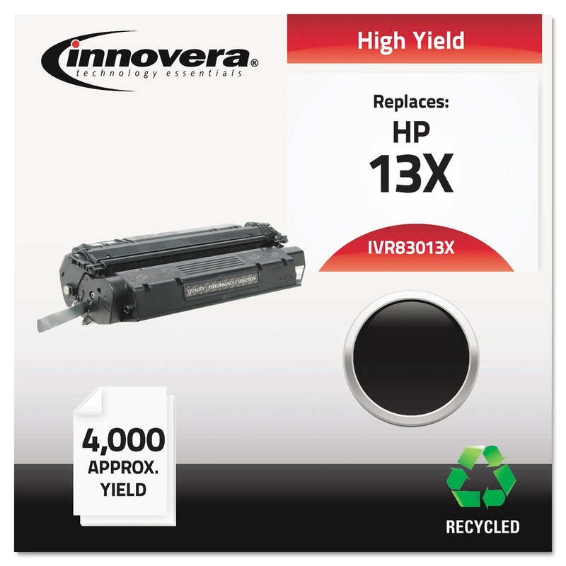 REMANUFACTURED Q2613X (13X) HIGH-YIELD TONER, 4000 PAGE-YIELD, BLACK