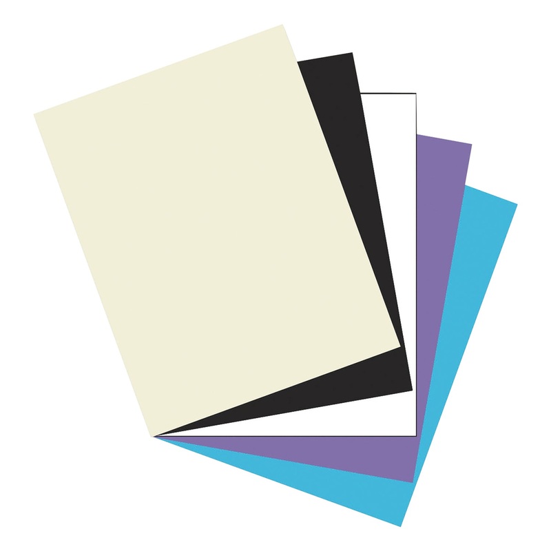 ARRAY CARD STOCK, 65LB, 8.5 X 11, ASSORTED CLASSIC COLORS, 50/PACK