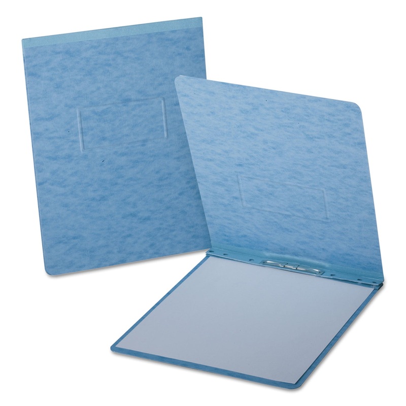 Pressguard Report Cover, Prong Clip, Letter, 2″ Capacity, Light Blue