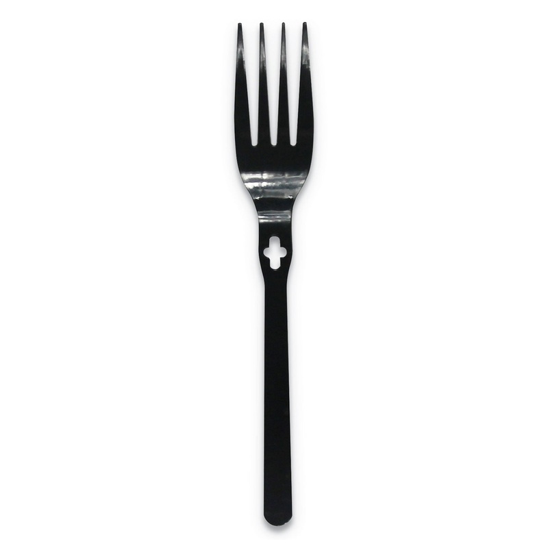 FORK WEGO PS, FORK, BLACK, 1000/CARTON