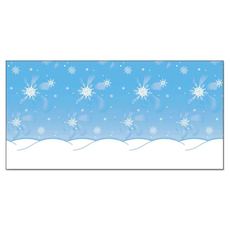 Fadeless Designs Bulletin Board Paper, Winter Time Scene, 48″ X 50 Ft.