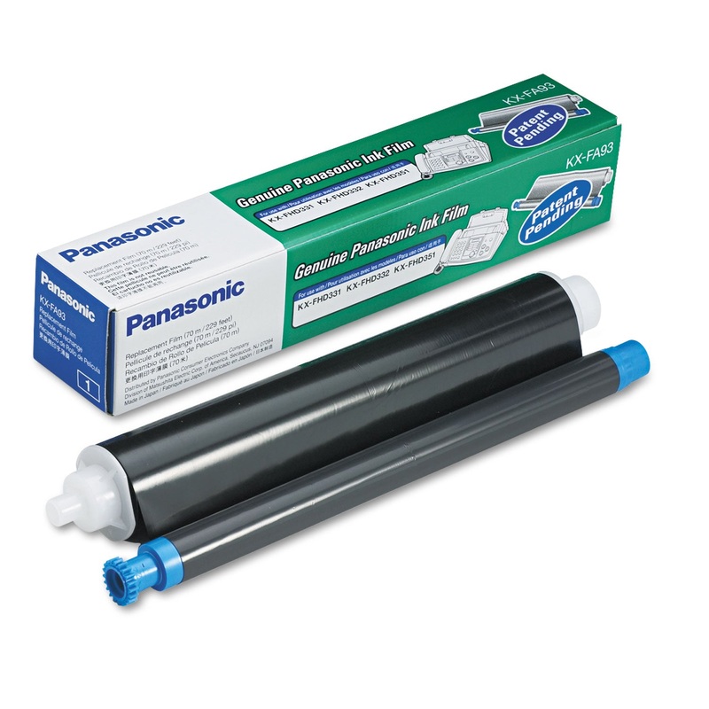 KX-FA93 FILM CARTRIDGE, 225 PAGE-YIELD, BLACK