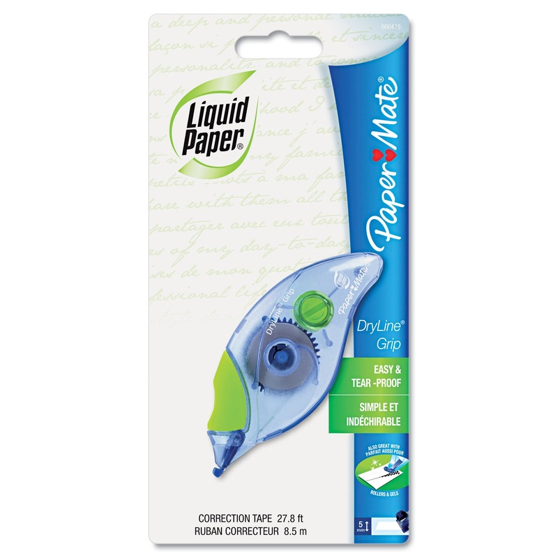 Dryline Grip Correction Tape, Non-Refillable, 1/5″ X 335″