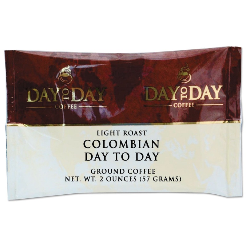 100% Pure Coffee, Colombian, 2 Oz Pack, 42/carton