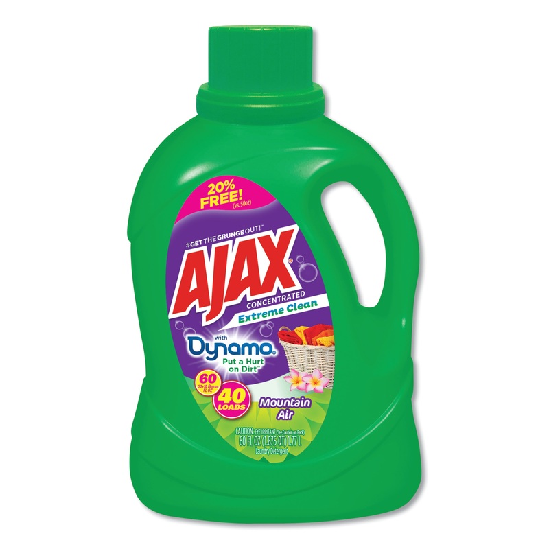 EXTREME CLEAN LAUNDRY DETERGENT, MOUNTAIN AIR SCENT, 60 OZ BOTTLE, 6/CARTON