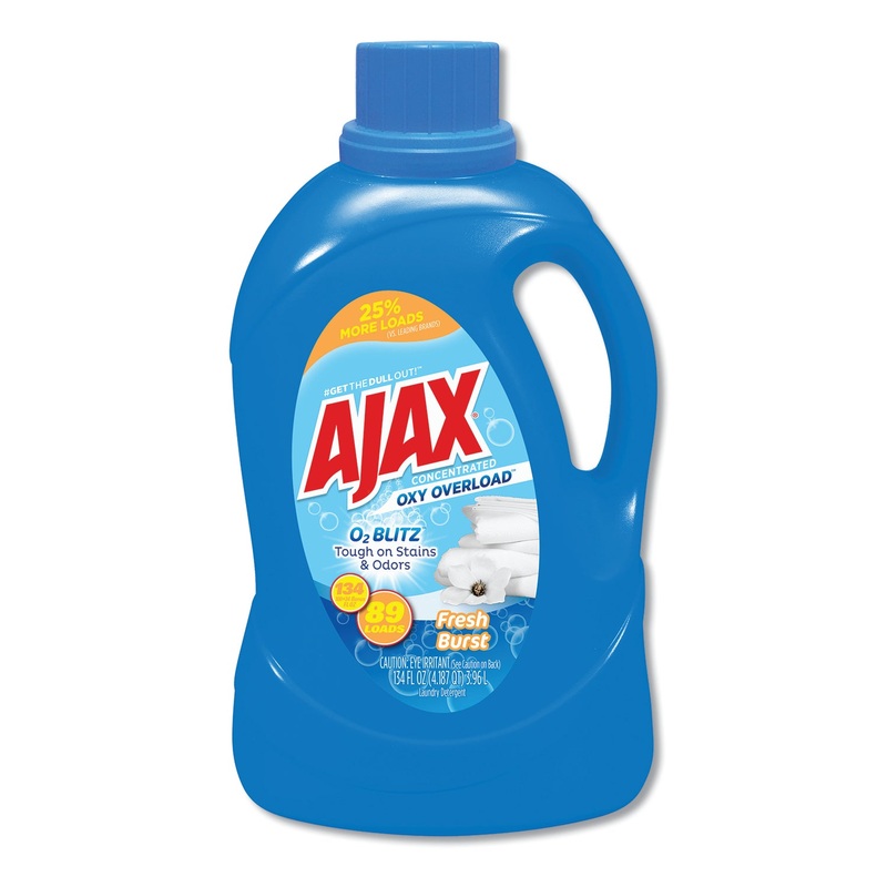 OXY OVERLOAD LAUNDRY DETERGENT, FRESH BURST SCENT, 134 OZ BOTTLE
