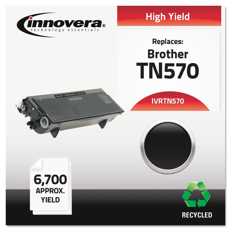 REMANUFACTURED TN570 HIGH-YIELD TONER, 6700 PAGE-YIELD, BLACK