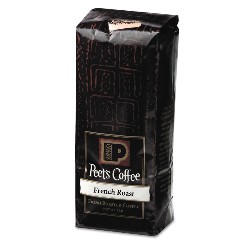 Bulk Coffee, French Roast, Ground, 1 Lb Bag