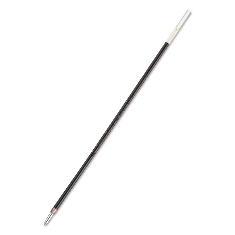 REFILL FOR PENTEL R.S.V.P. BALLPOINT PENS, MEDIUM POINT, RED INK, 2/PACK