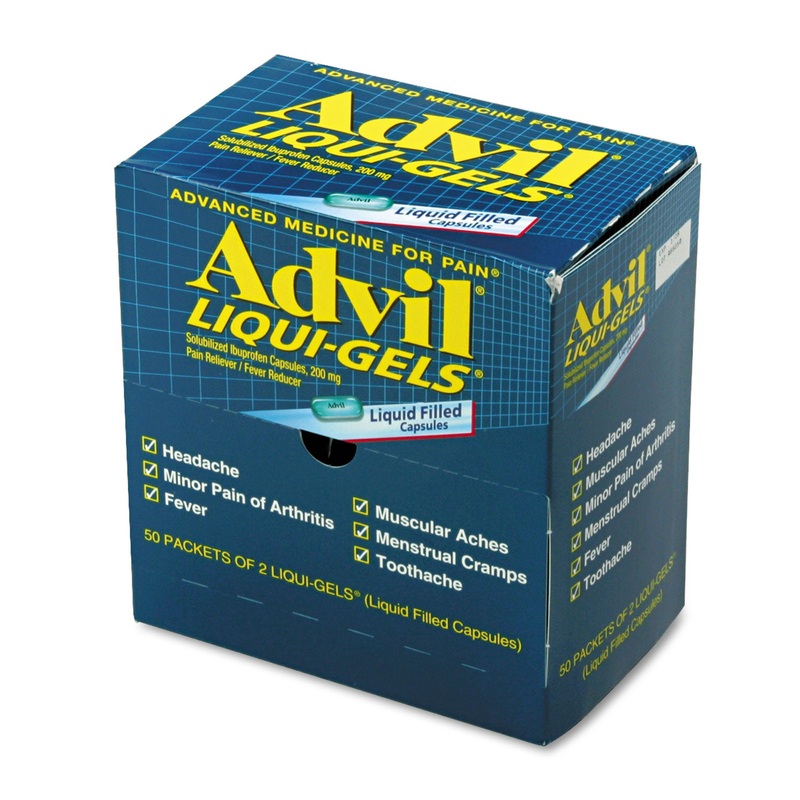 Liqui-Gels, Two-Pack, 50 Packs/box