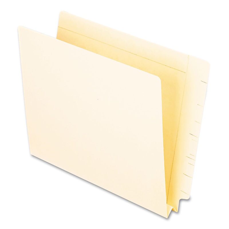MANILA END TAB EXPANSION FOLDERS, STRAIGHT TAB, LETTER SIZE, 50/BOX