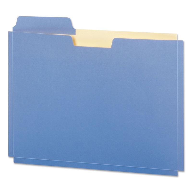 FILE FOLDER POCKET, 0.75″ EXPANSION, LETTER SIZE, ASSORTED, 10/PACK