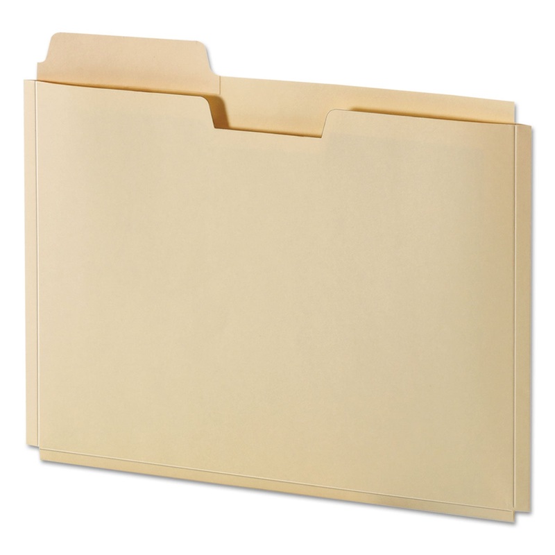 FILE FOLDER POCKET, 0.75″ EXPANSION, LETTER SIZE, MANILA, 10/PACK