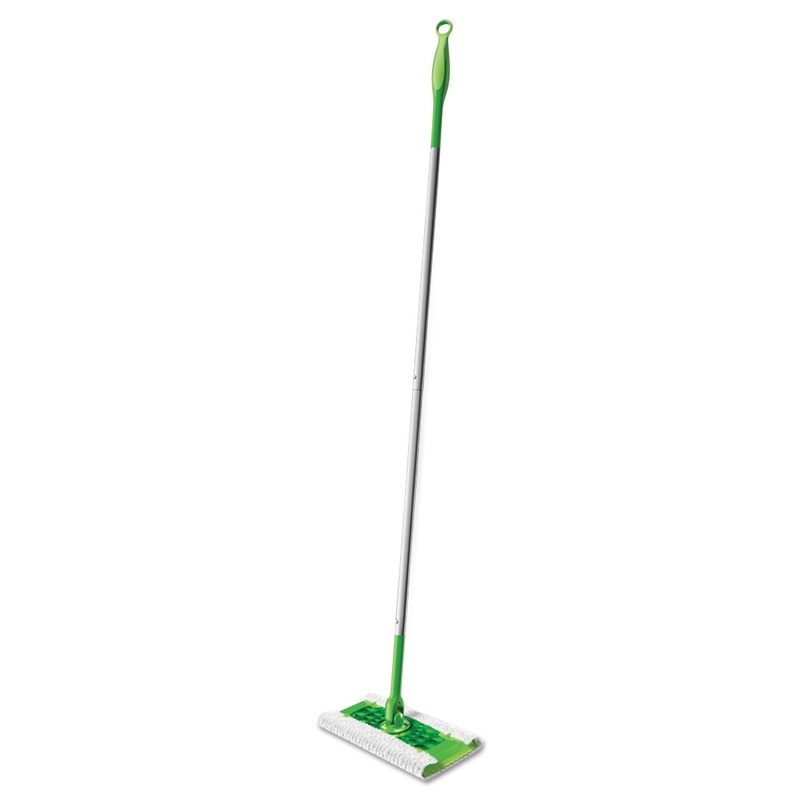 Sweeper Mop, 10″ Wide Mop, Green, 3/carton