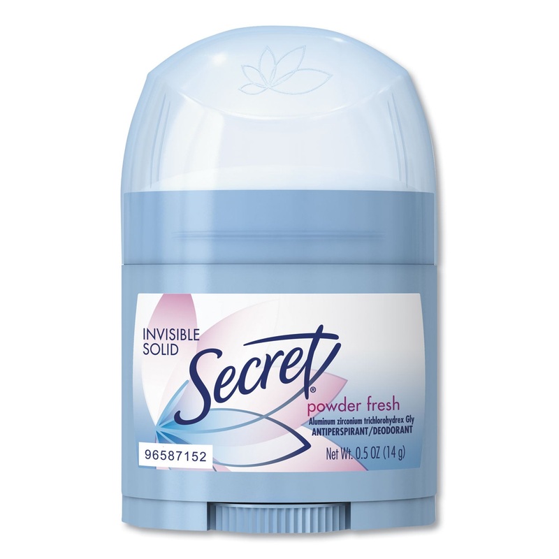 Invisible Solid Anti-Perspirant & Deodorant, Powder Fresh, 0.5 Oz Stick