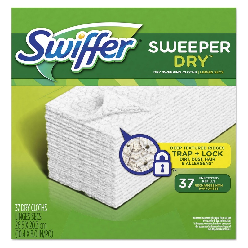 DRY REFILL CLOTHS, WHITE, 10 2/5″ X 8″, 37/BOX, 4 BOX/CARTON