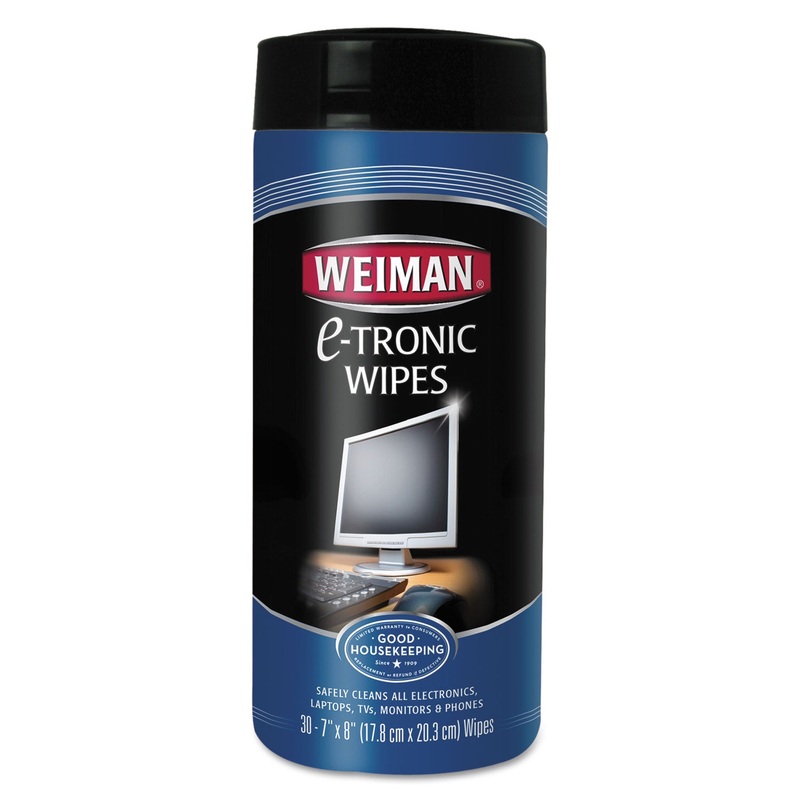 E-Tronic Wipes, 5 X 7, 30/canister