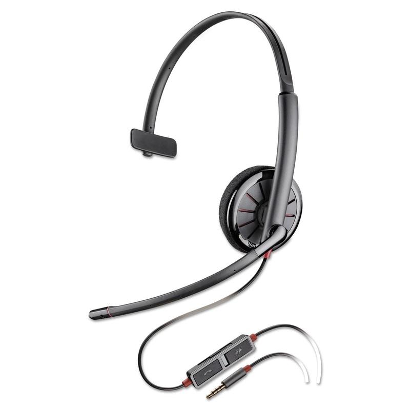 Blackwire C215 Monaural Over-The-Head Headset