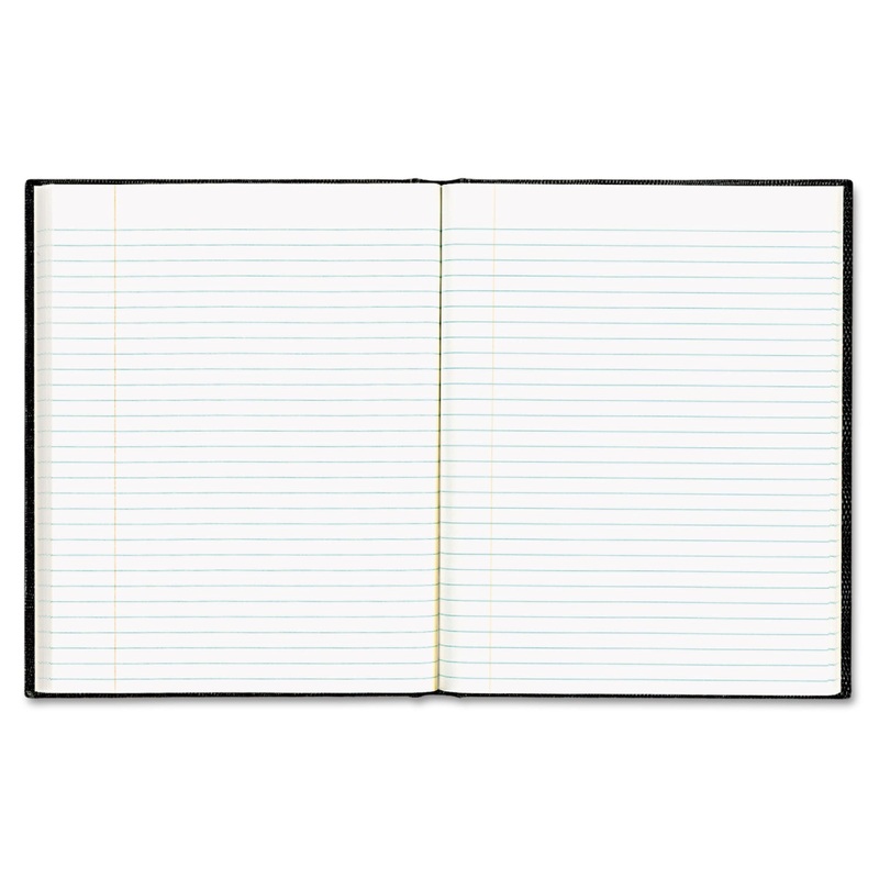 ECOLOGIX PROFESSIONAL NOTEBOOK, MEDIUM/COLLEGE RULE, BLACK, 9.25 X 7.25, 75 SHEETS