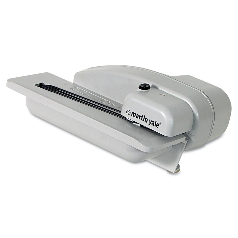Model 1628 Electric Desktop Letter Opener, 7 3/4″, Gray