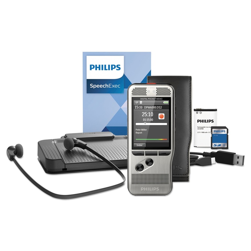 Pocket Memo Dictation/transcription Kit, Foot Control