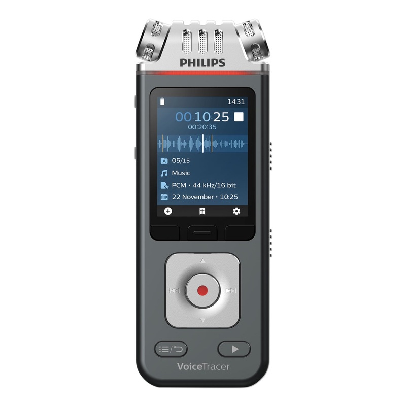 VOICE TRACER 6110 DIGITAL RECORDER, 8 GB, BLACK