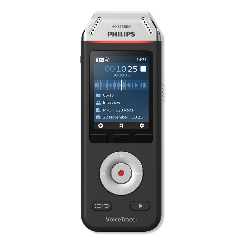 VOICE TRACER DVT2810 DIGITAL RECORDER, 8 GB, BLACK