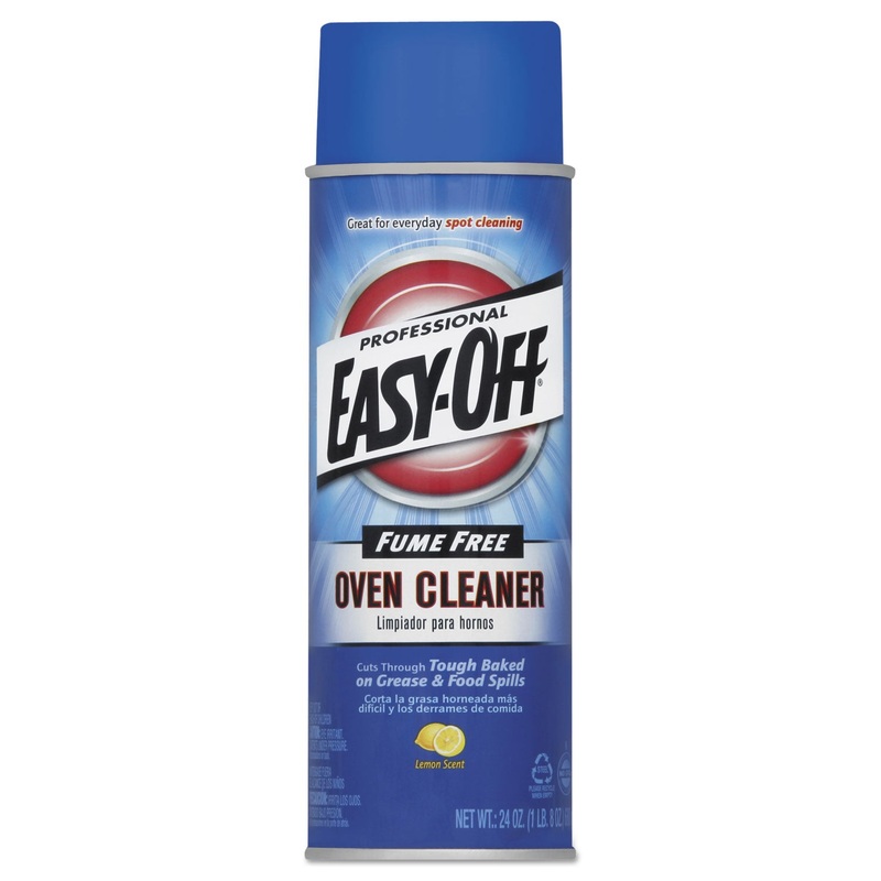 Fume Free Max Oven Cleaner, Foam, Lemon, 24oz Aerosol, 6/carton