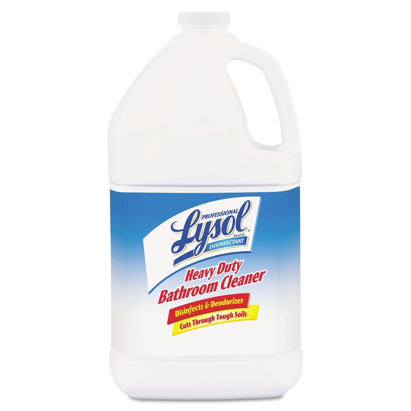 Disinfectant Heavy-Duty Bathroom Cleaner Concentrate, Lime, 1 Gal