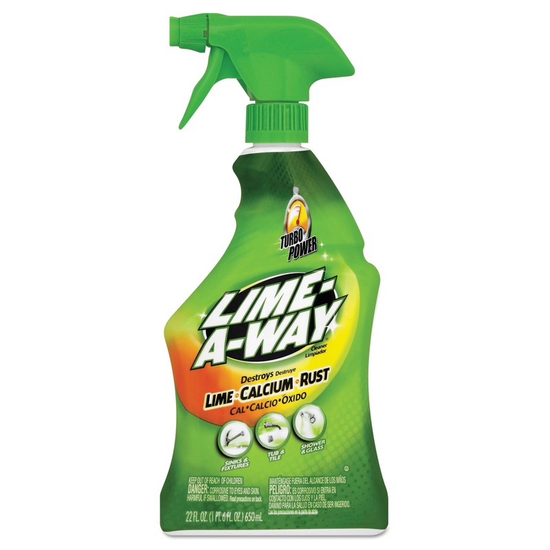 Lime, Calcium And Rust Remover, 22oz Spray Bottle