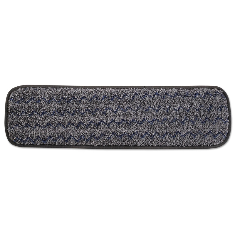 PULSE EXECUTIVE SINGLE-SIDED MICROFIBER FLAT MOP HEAD, 18″, DARK GRAY
