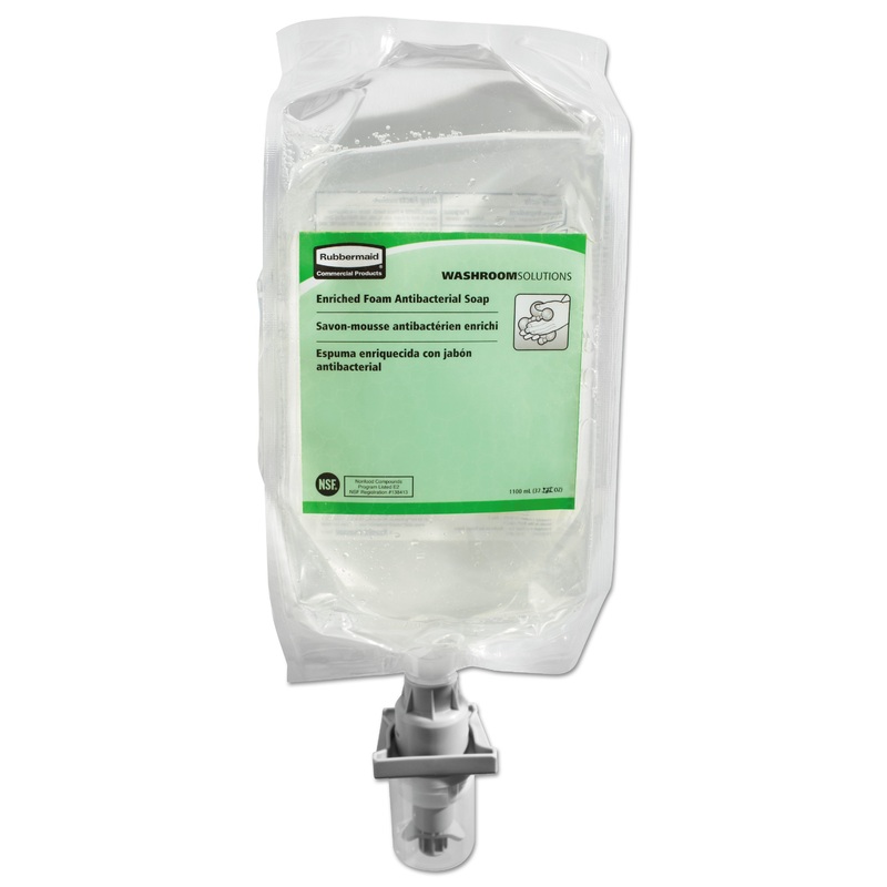 E2 ANTIBACTERIAL ENRICHED-FOAM SOAP REFILL, FLORAL, 1100 ML