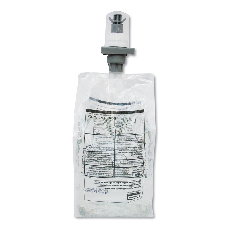E2 ANTIBACTERIAL ENRICHED-FOAM SOAP REFILL, UNSCENTED, 37.2 OZ 4/CARTON