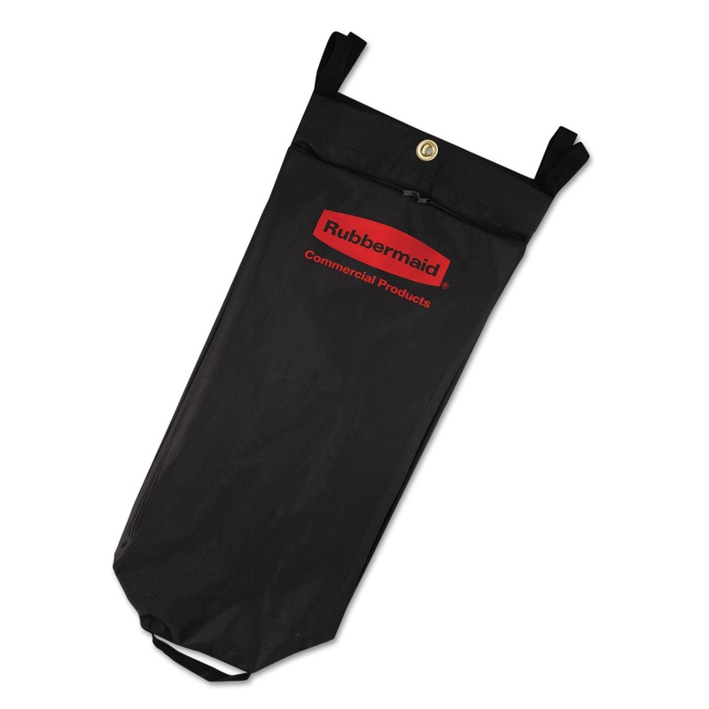 FABRIC CLEANING CART BAG, 26 GAL, 17.5″ X 33″, BLACK