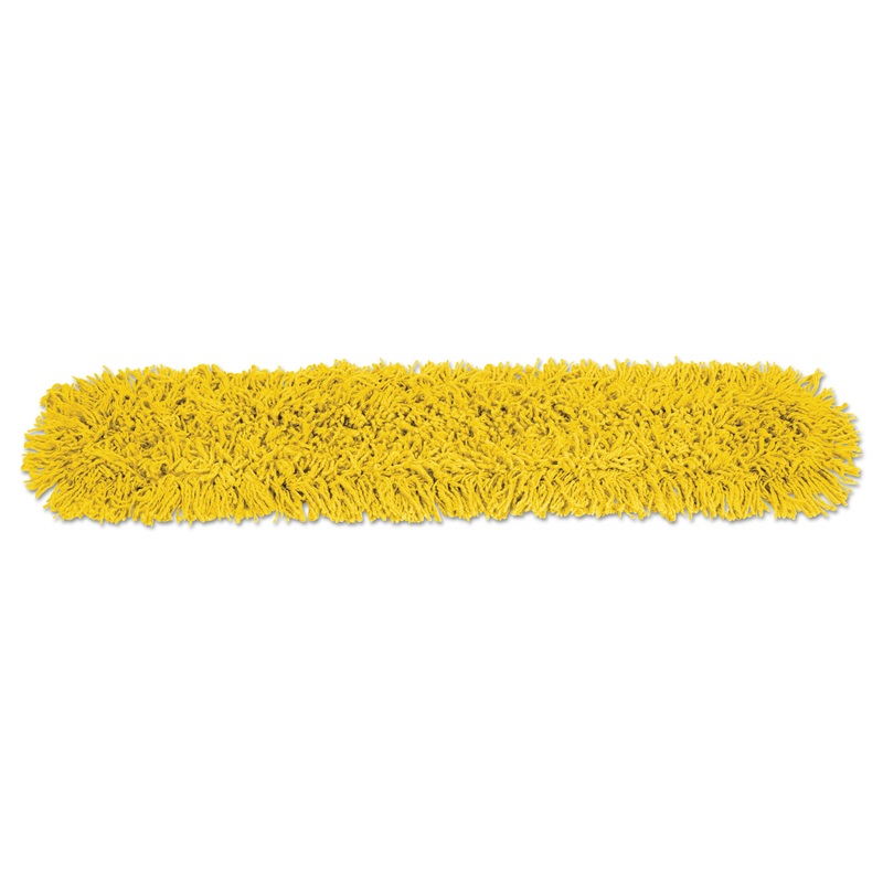MAXIMIZER DUST MOP PAD, 36″ X 5.5″ X 0.5″, YELLOW