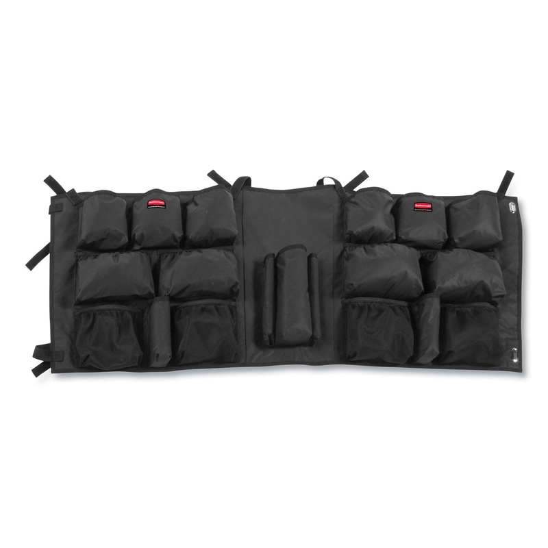 SLIM JIM CADDY BAG, 19 COMPARTMENTS, 10.25W X 19H, BLACK
