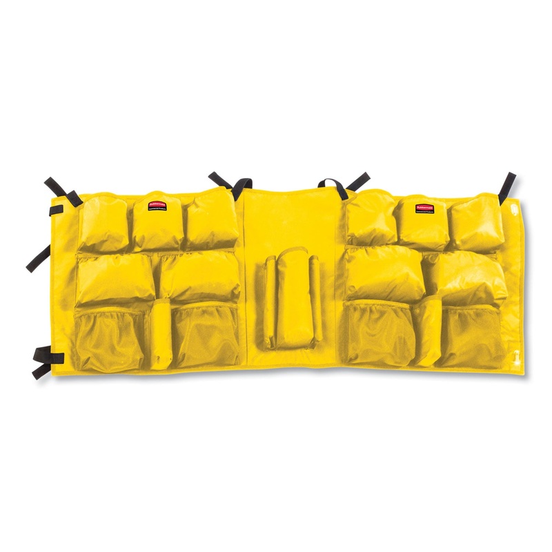 SLIM JIM CADDY BAG, 19 COMPARTMENTS, 10.25W X 19H, YELLOW