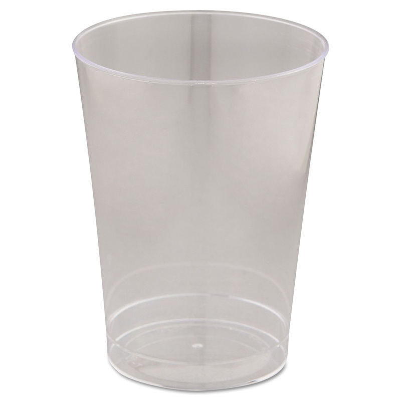 Comet Plastic Tumblers, Cold Drink, Clear, 10oz, 500/carton
