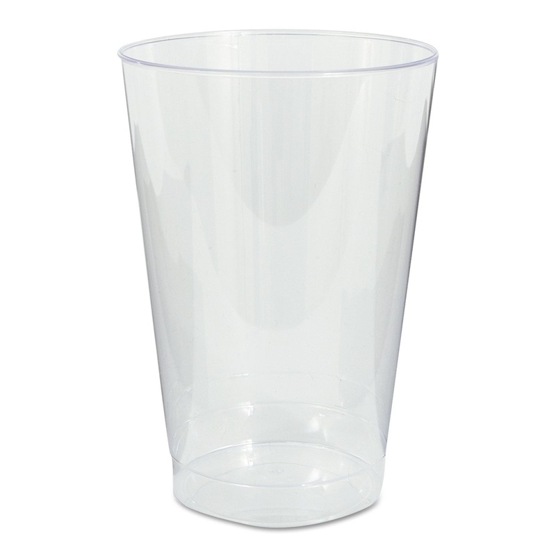 Plastic Tumblers, Cold Drink, Clear, 12 Oz., 500/case
