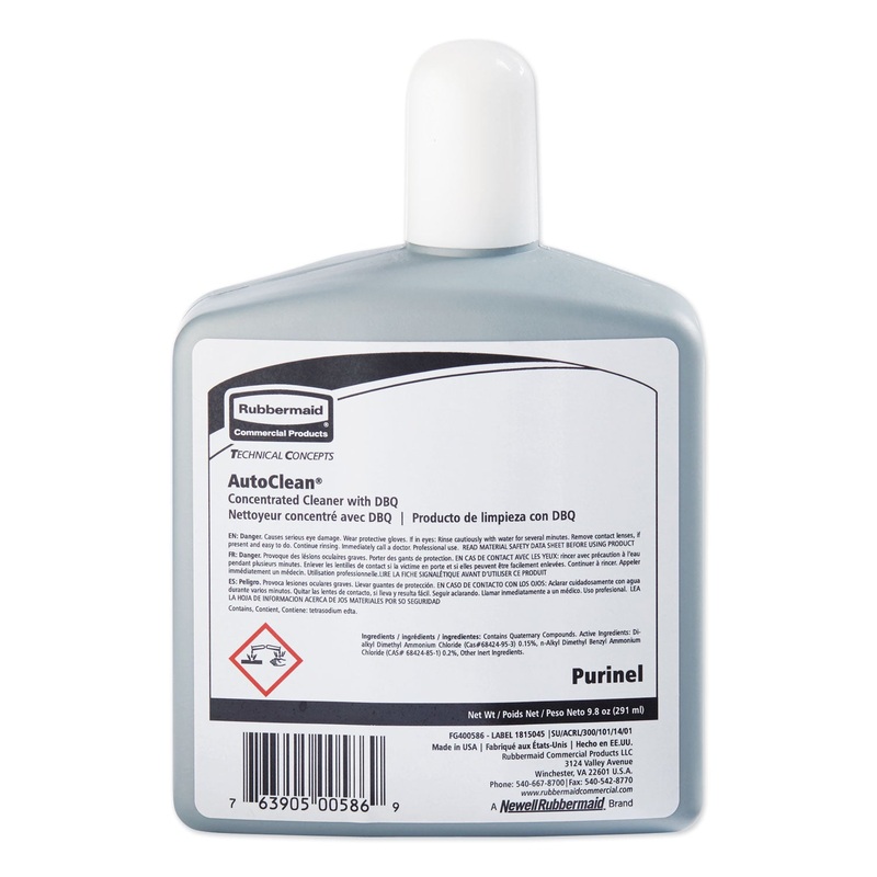 Purinel Drain Maintainer/cleaner, 9.8oz Refill, Use W/autoclean Systems, 6/ct