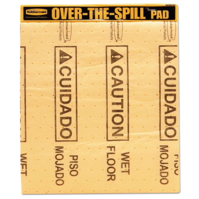 OVER-THE-SPILL PAD TABLET WITH MEDIUM SPILL PADS, 22/PACK