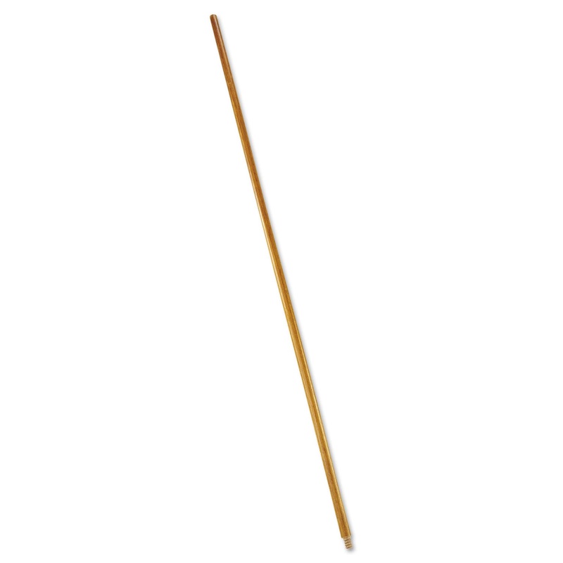 Wood Threaded-Tip Broom/sweep Handle, 60″, Natural