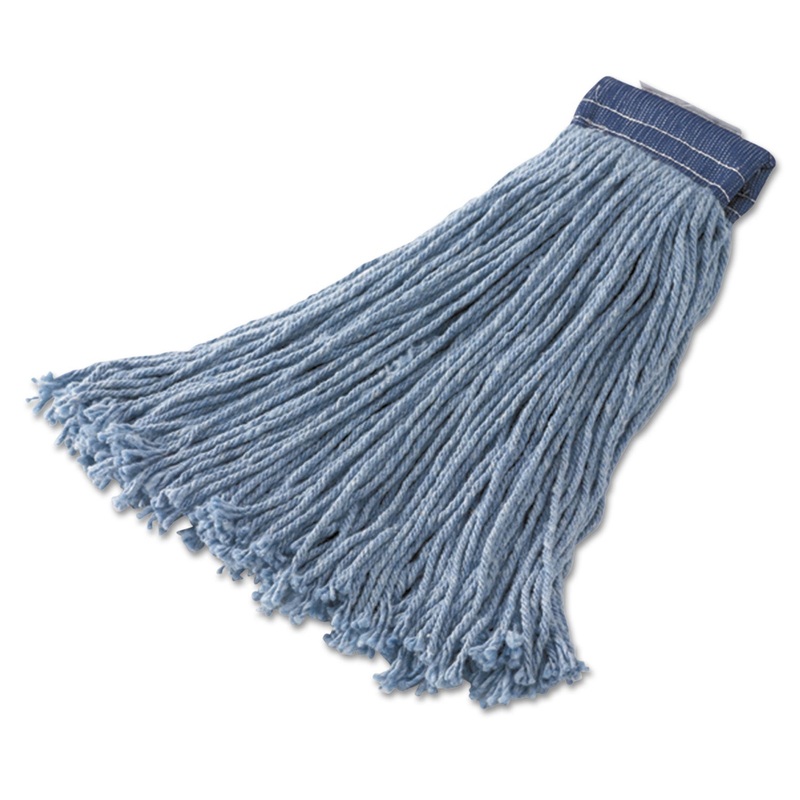 Non-Launderable Cotton/synth Cut-End Mop Heads, Ctn/syn, 24 Oz, Be, 12/ct