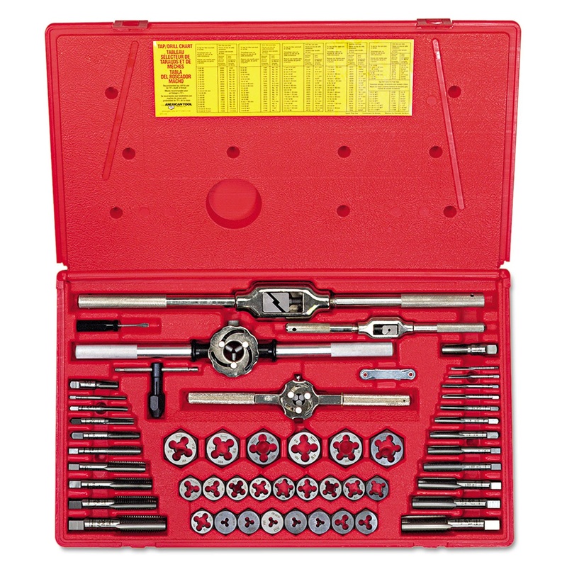 54-Piece Machine Screw/fractional Tap And Die Super Se