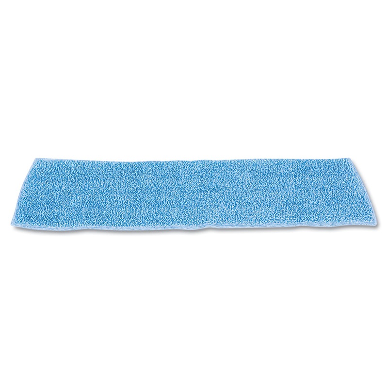 Economy Wet Mopping Pad, Microfiber, 18″, Blue